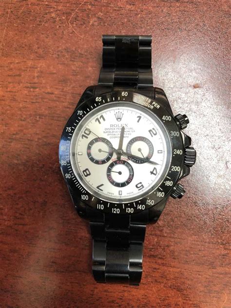 how to spot a fake rolex daytona 1992|rolex daytona knockoff.